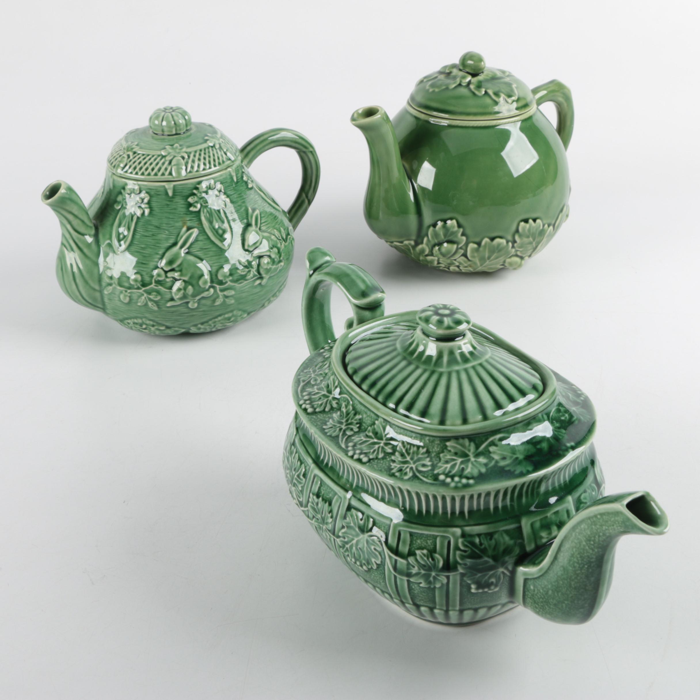 Bordallo Pinheiro Teapots