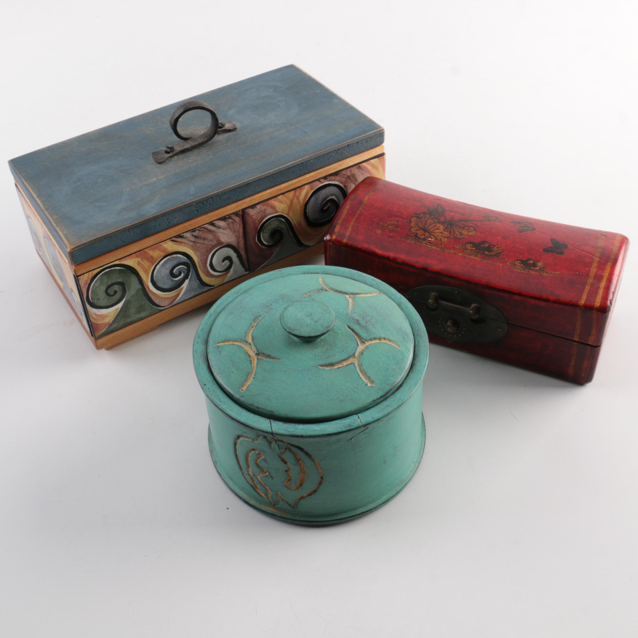 Decorative Wood Box Collection