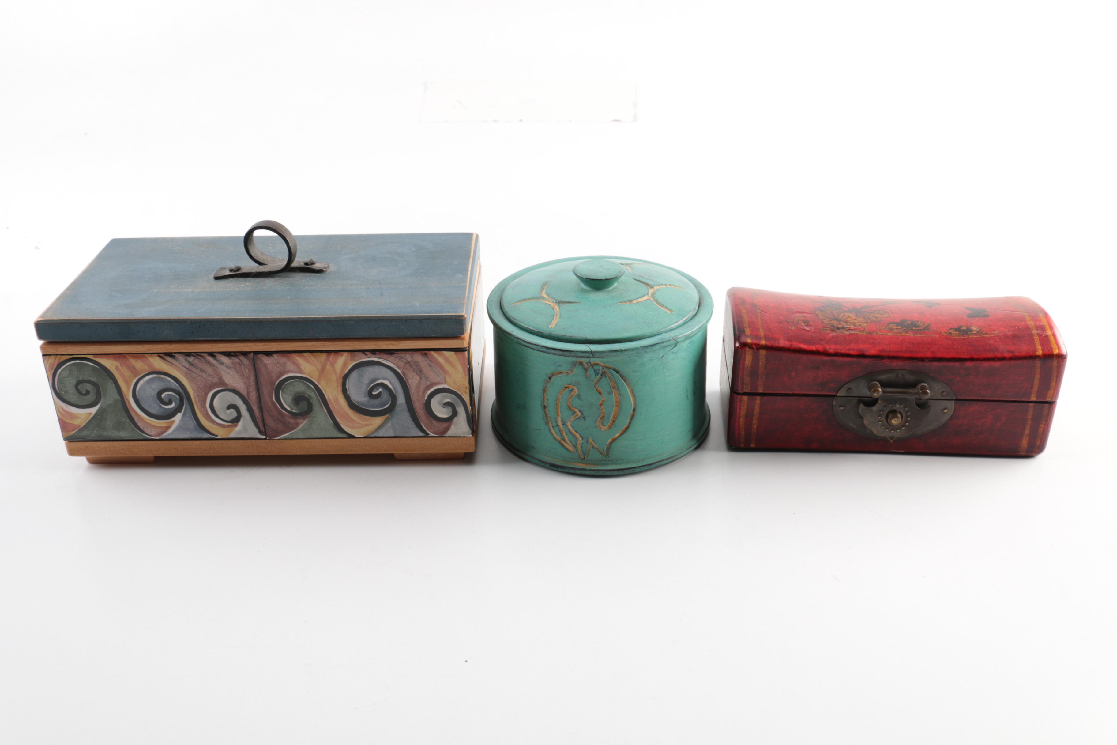 Decorative Wood Box Collection