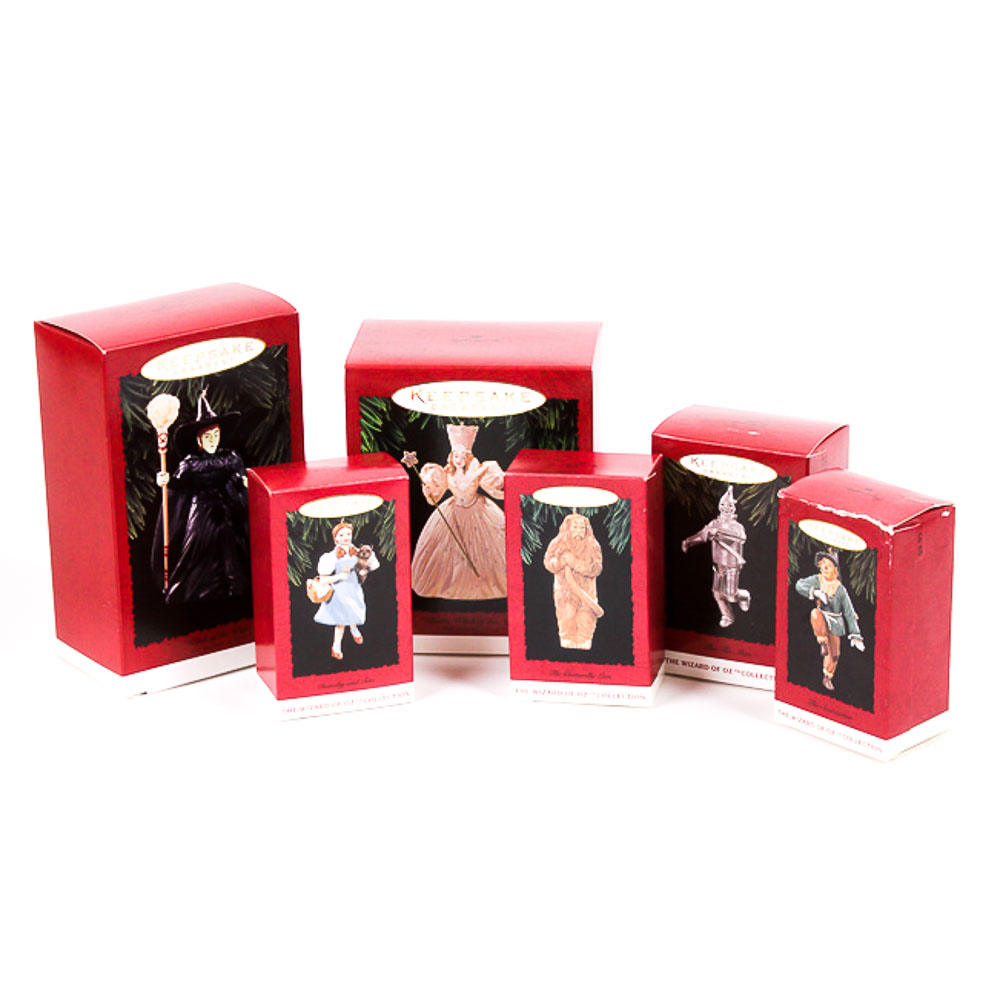 Hallmark Keepsake Holiday Ornaments Featuring "Wizard of Oz" Characters
