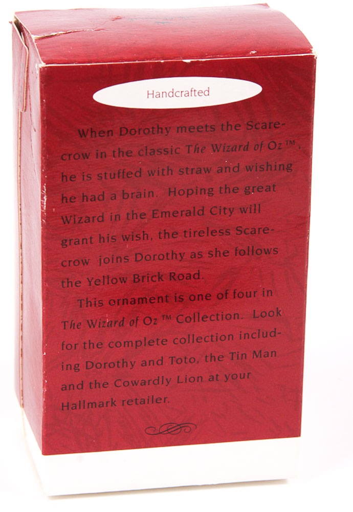 Hallmark Keepsake Holiday Ornaments Featuring "Wizard of Oz" Characters