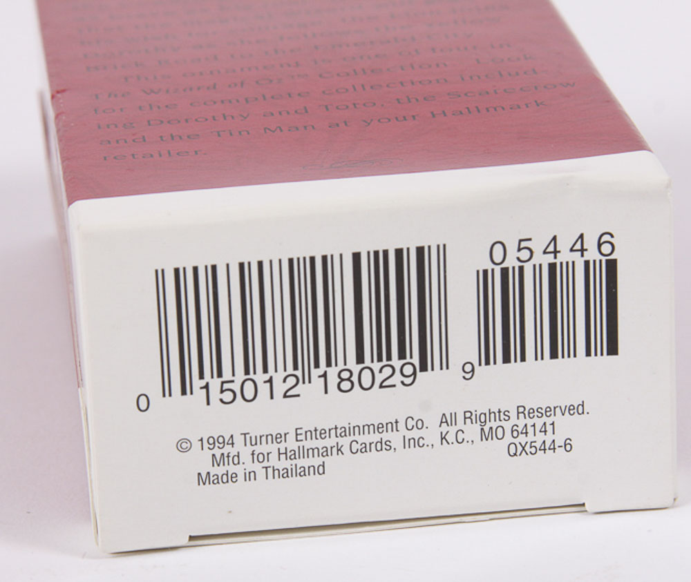 Hallmark Keepsake Holiday Ornaments Featuring "Wizard of Oz" Characters