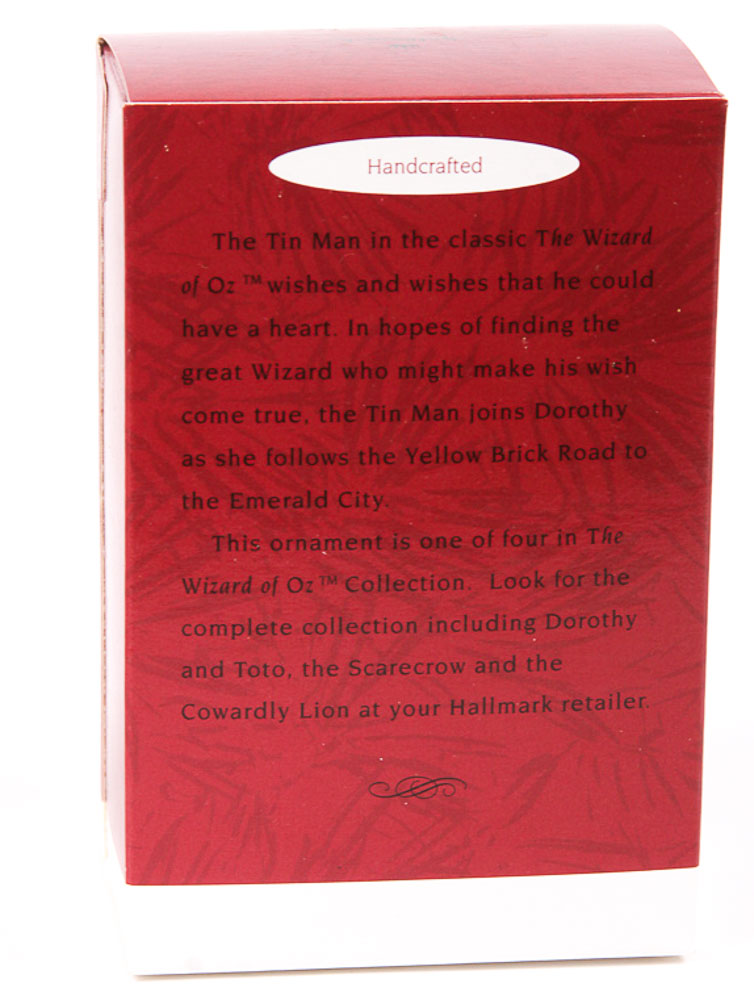 Hallmark Keepsake Holiday Ornaments Featuring "Wizard of Oz" Characters