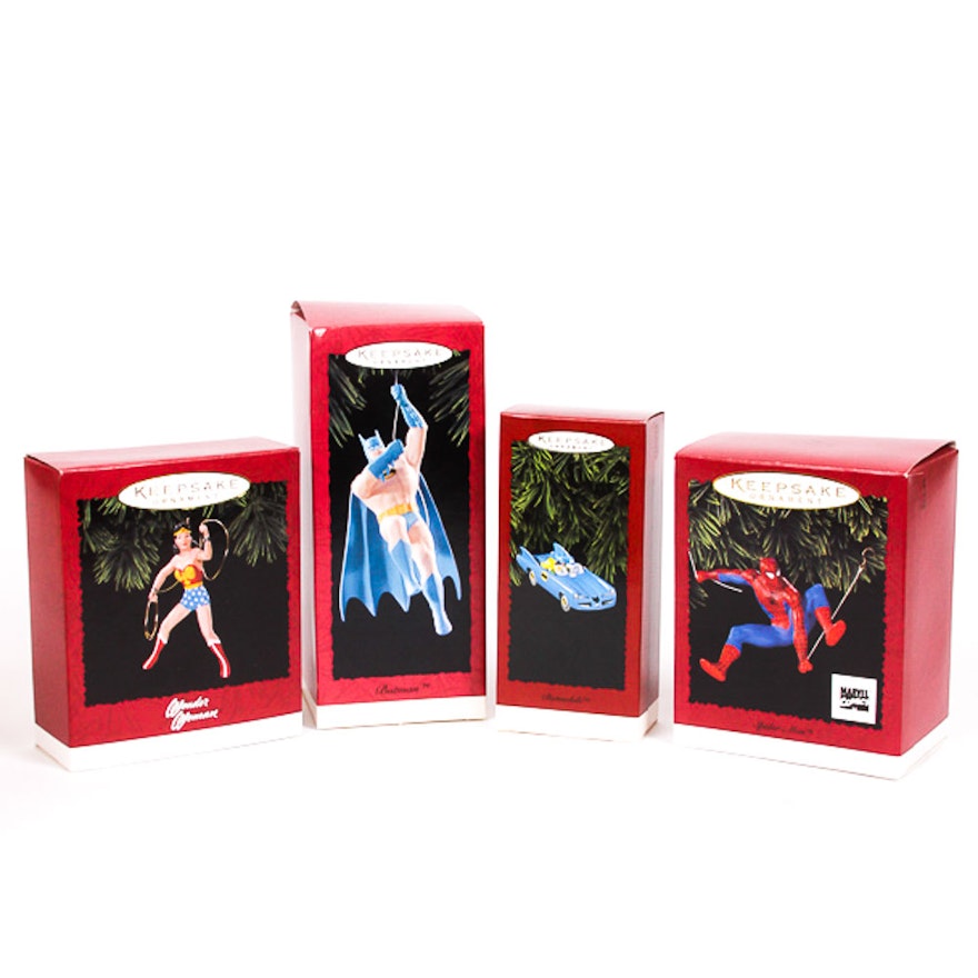 Hallmark Keepsake "Superhero" Christmas Ornaments