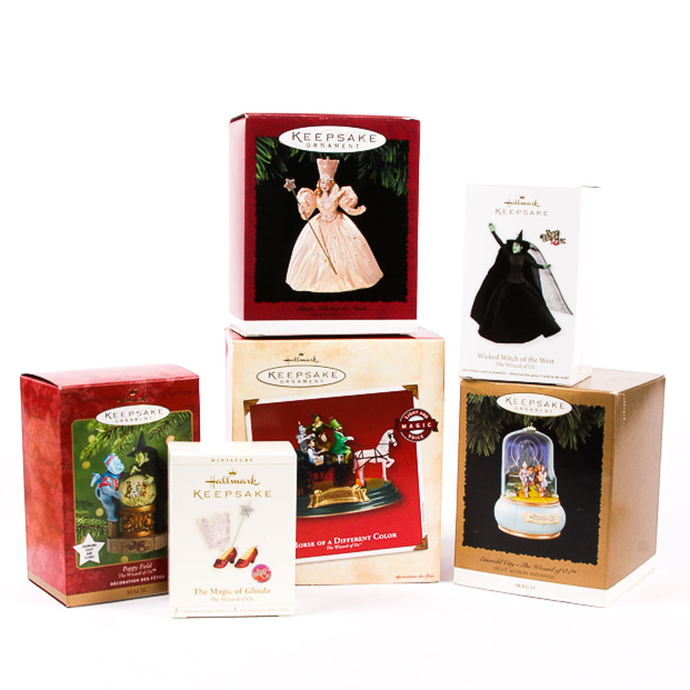 "Wizard of Oz" Hallmark Ornaments