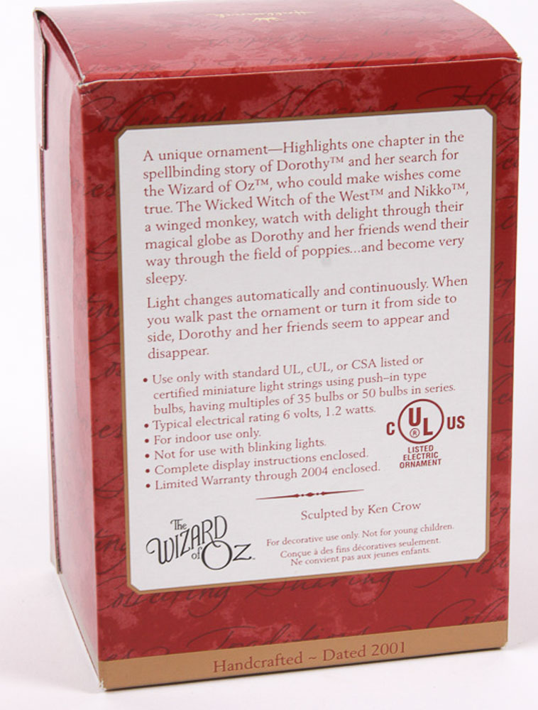 "Wizard of Oz" Hallmark Ornaments