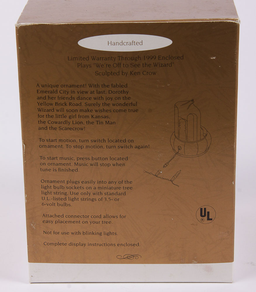 "Wizard of Oz" Hallmark Ornaments