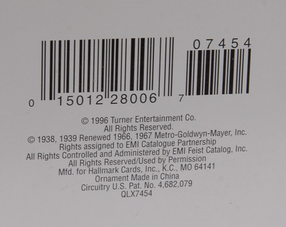 "Wizard of Oz" Hallmark Ornaments