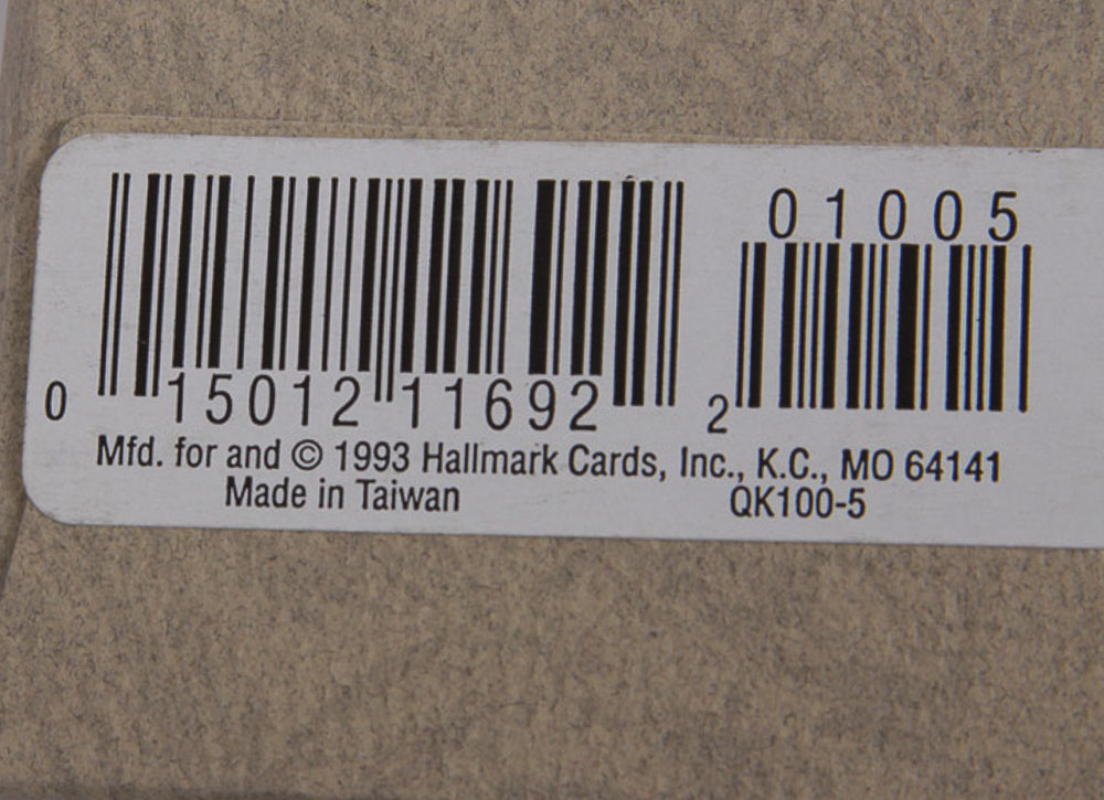 Hallmark 1993 Showcase Keepsake Ornaments