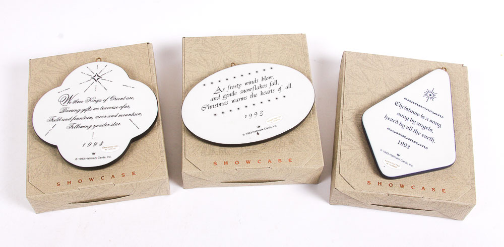 Hallmark 1993 Showcase Keepsake Ornaments