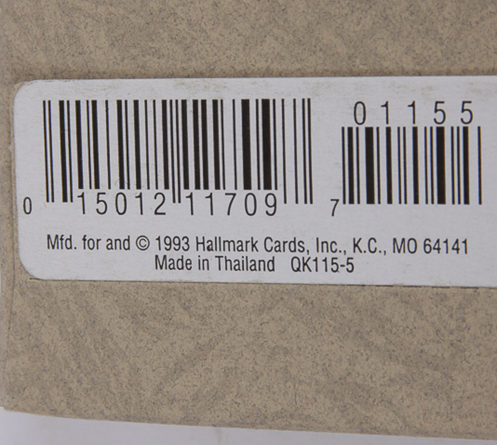 Hallmark 1993 Showcase Keepsake Ornaments