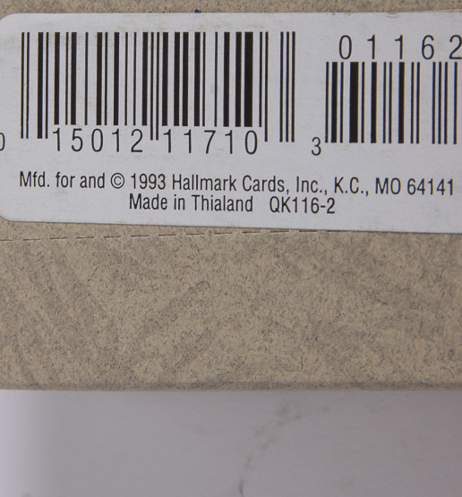 Hallmark 1993 Showcase Keepsake Ornaments