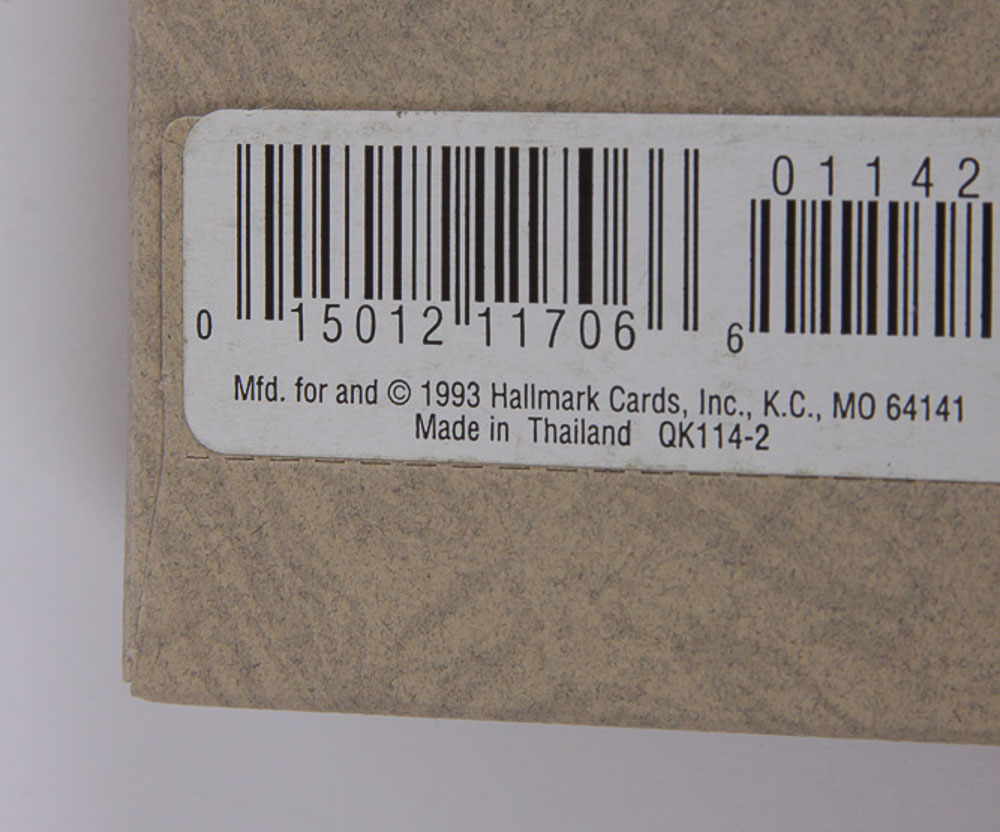 Hallmark 1993 Showcase Keepsake Ornaments