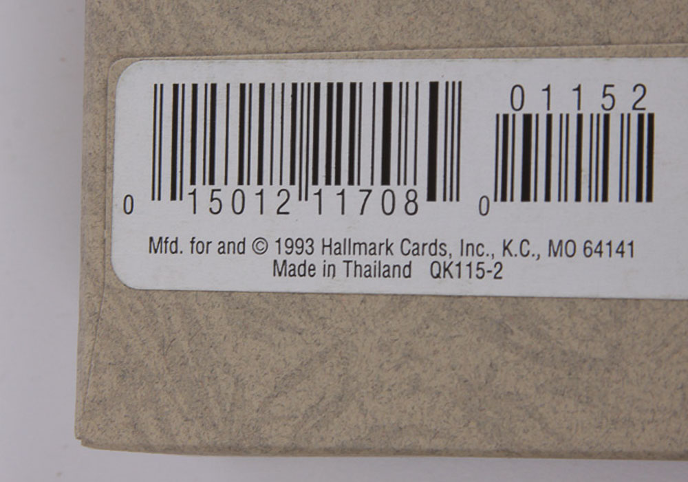 Hallmark 1993 Showcase Keepsake Ornaments