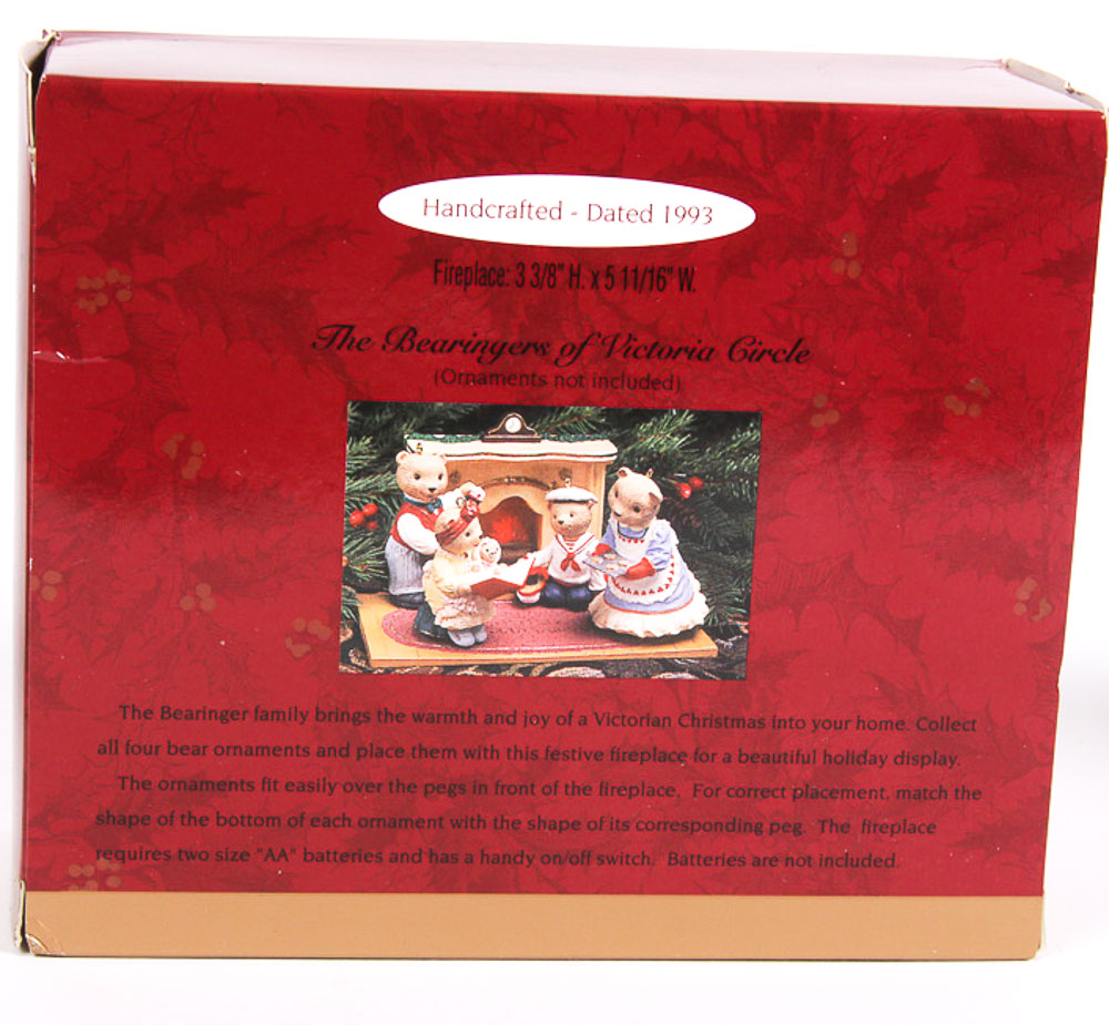 Hallmark "The Bearingers of Victoria Circle" Ornaments