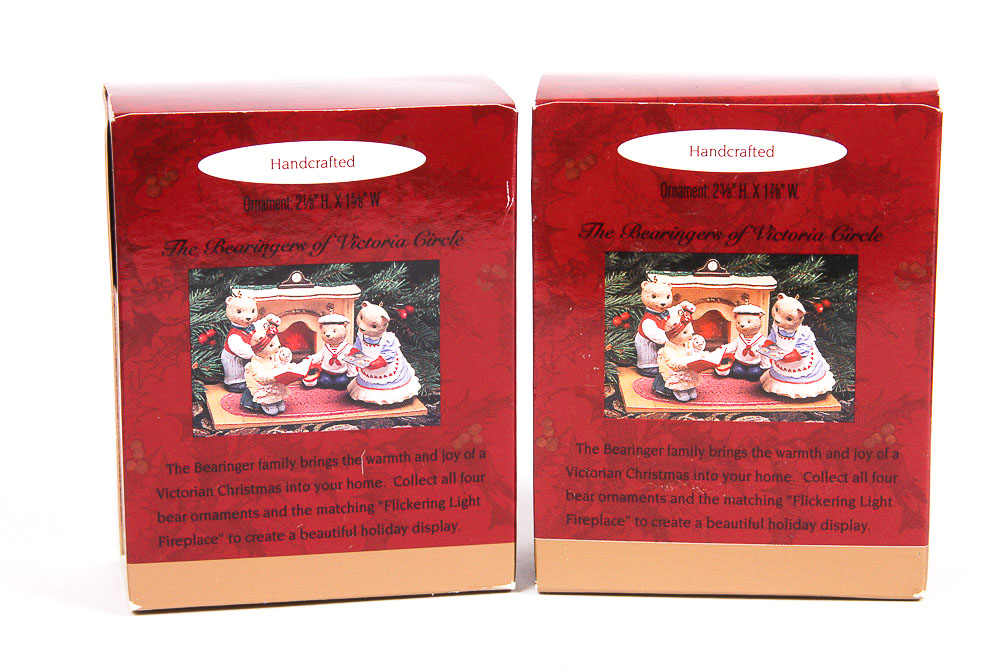 Hallmark "The Bearingers of Victoria Circle" Ornaments