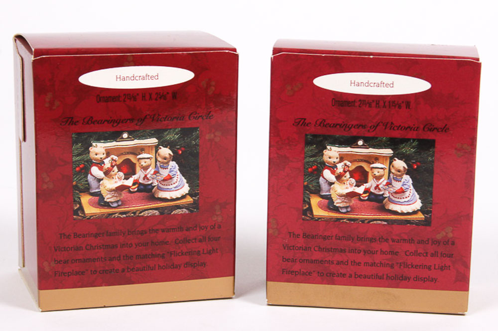Hallmark "The Bearingers of Victoria Circle" Ornaments
