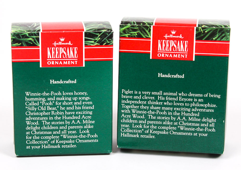 "Winnie-The-Pooh" Hallmark Keepsake Ornaments