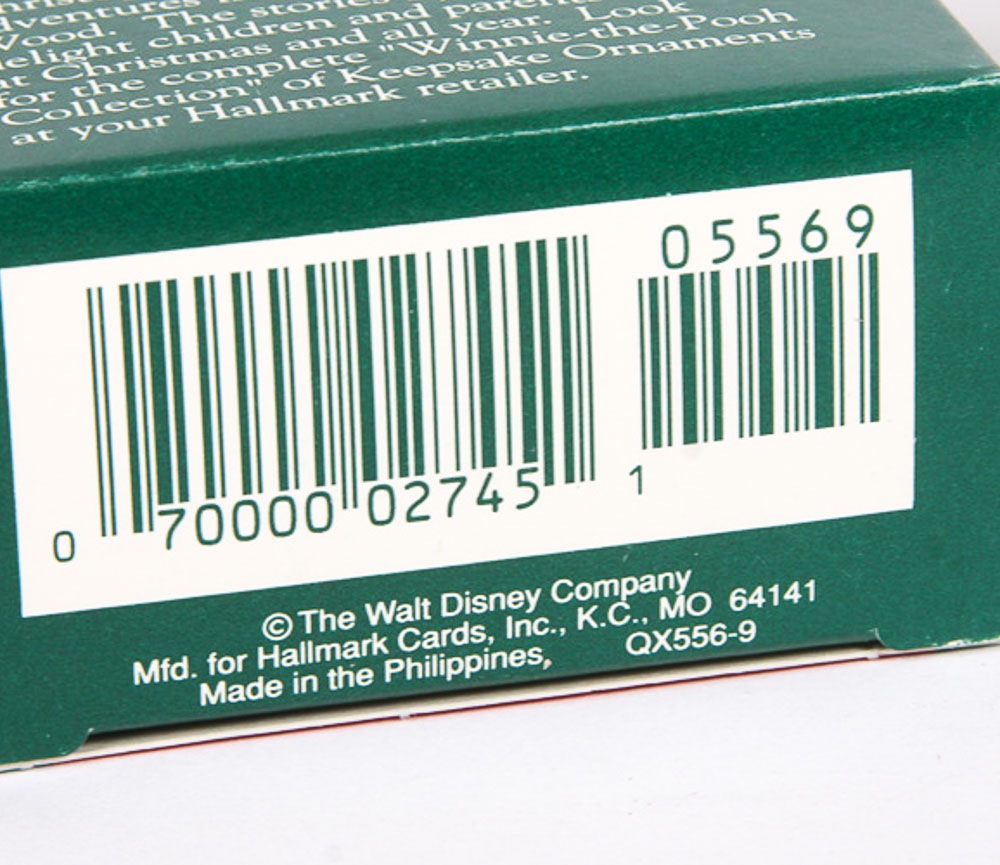 "Winnie-The-Pooh" Hallmark Keepsake Ornaments