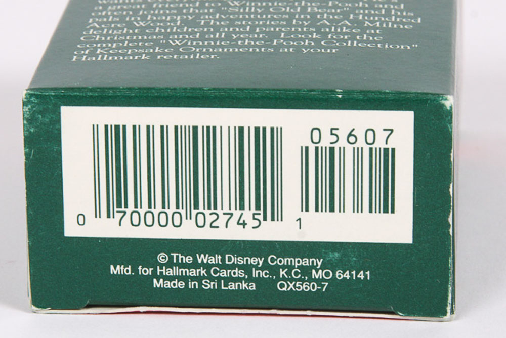 "Winnie-The-Pooh" Hallmark Keepsake Ornaments