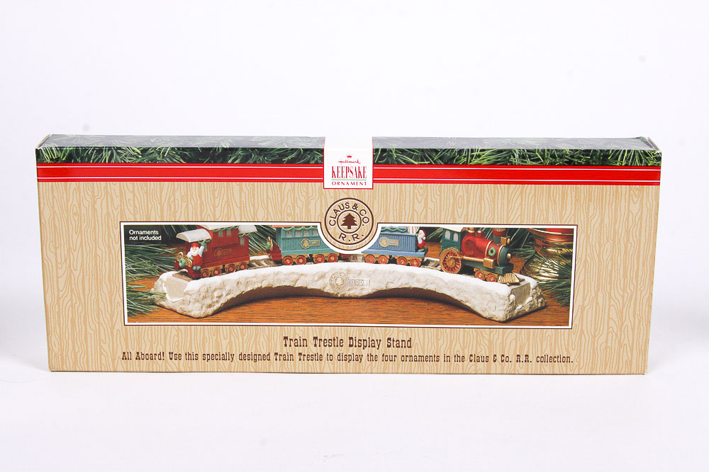 Vintage Hallmark Claus & Co. Railroad Ornaments