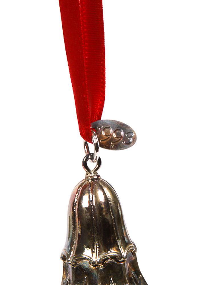 Hallmark "Old World Silver Collection" Plated Silver Holiday Ornaments