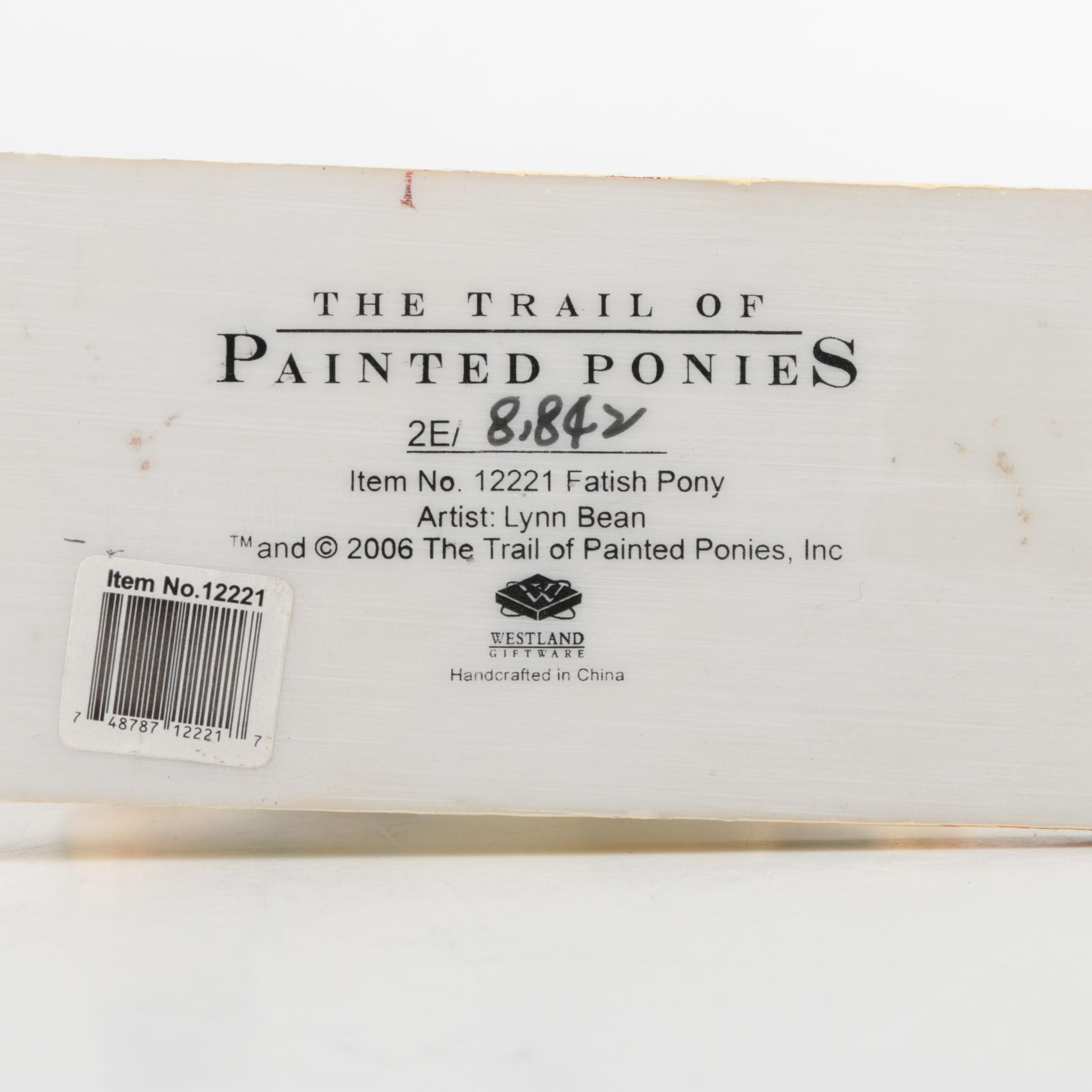 Pair of Signed "Trail of Painted Ponies" Horse Figurines