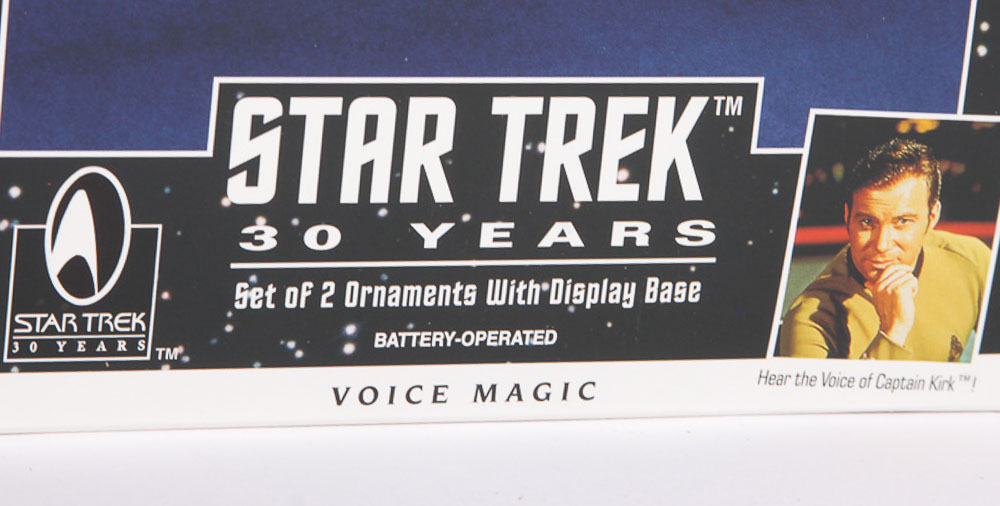 Hallmark Keepsake Ornaments Featuring "Star Trek" Space Ships