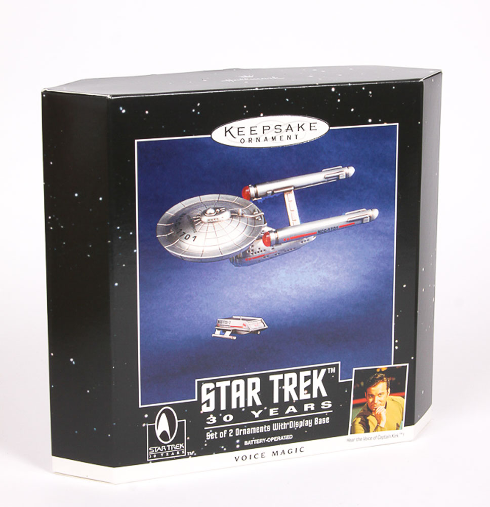 Hallmark Keepsake Ornaments Featuring "Star Trek" Space Ships