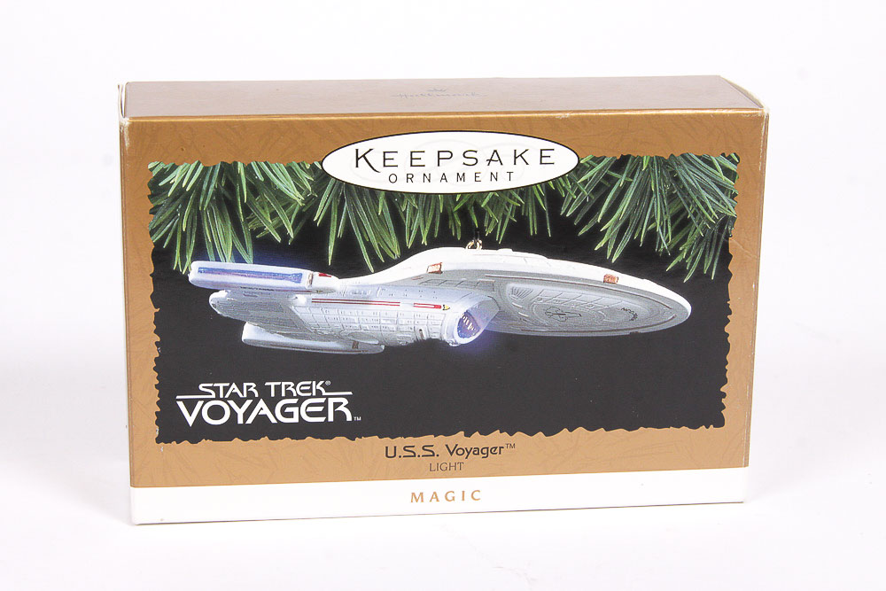Hallmark Keepsake Ornaments Featuring "Star Trek" Space Ships