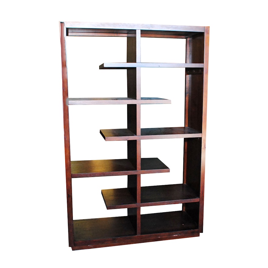 Contemporary Wooden Bookcase