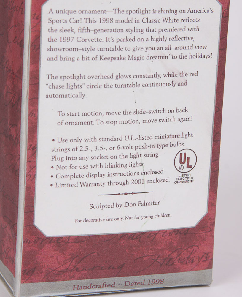 Hallmark Keepsake General Motors Holiday Ornaments