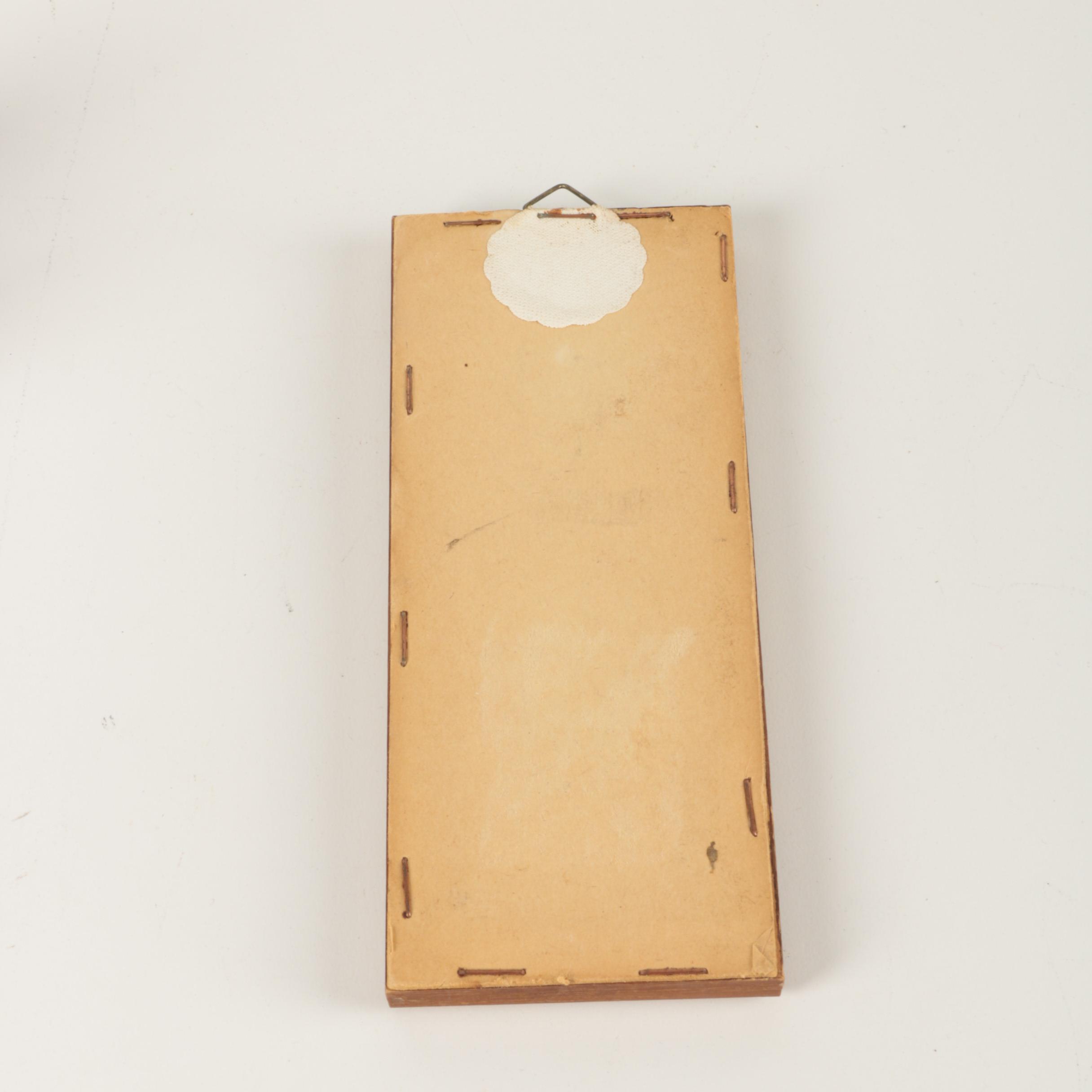 Delft Style Windmill Salt and Pepper Shakers and Framed Tiles