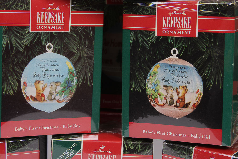 Hallmark Keepsake Glass Ball Ornaments