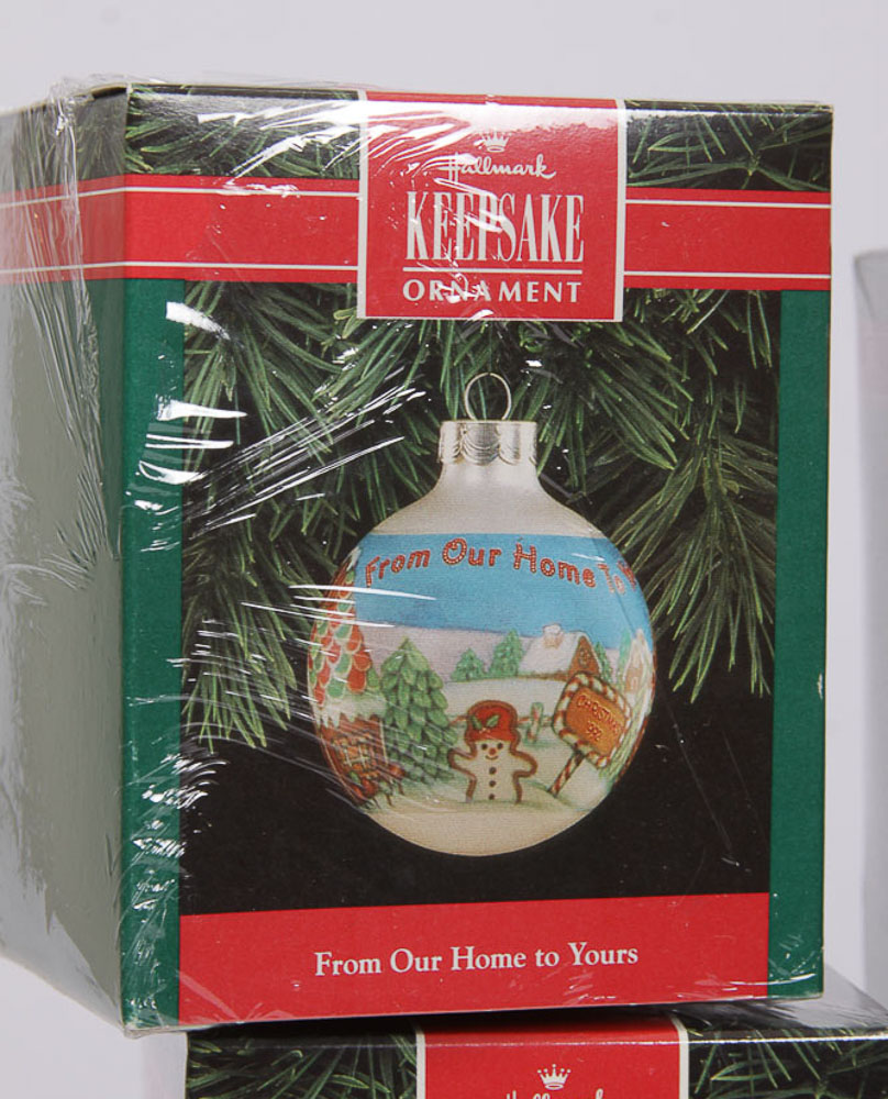 Hallmark Keepsake Glass Ball Ornaments