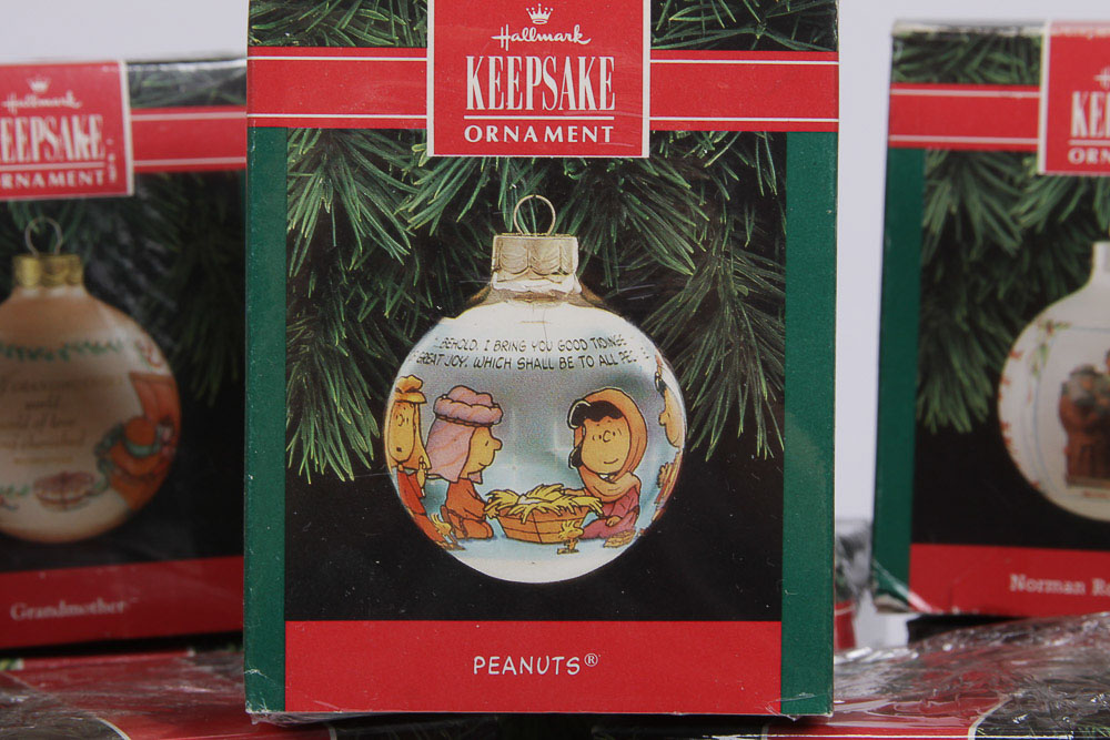 Hallmark Keepsake Glass Ball Ornaments