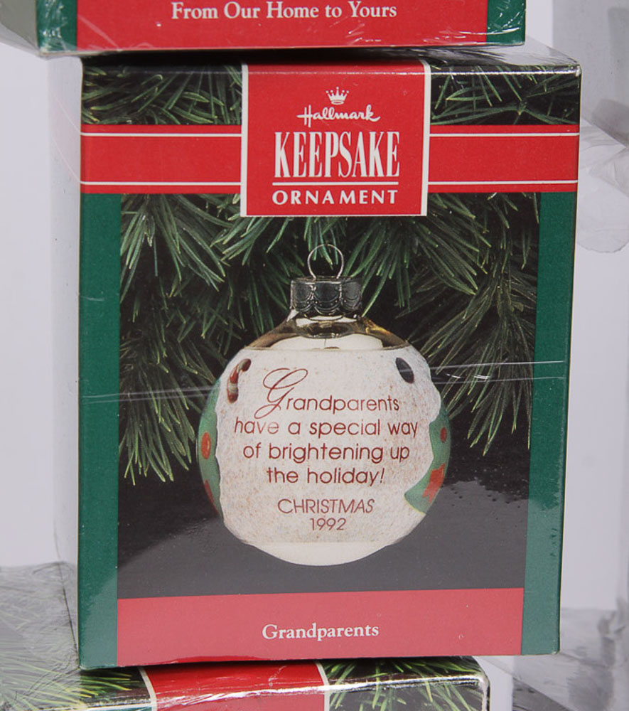 Hallmark Keepsake Glass Ball Ornaments