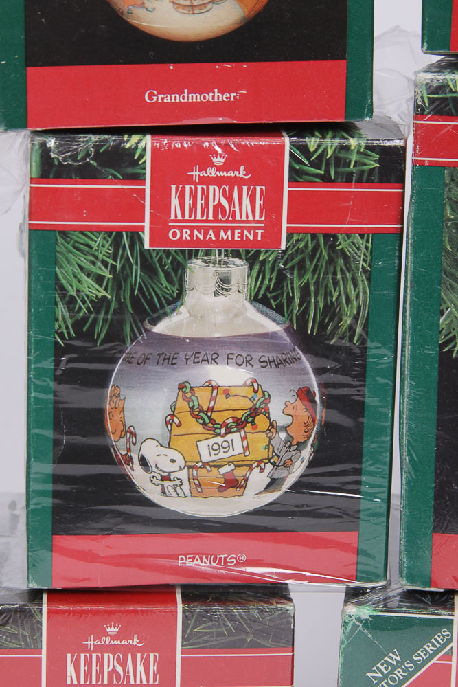 Hallmark Keepsake Glass Ball Ornaments