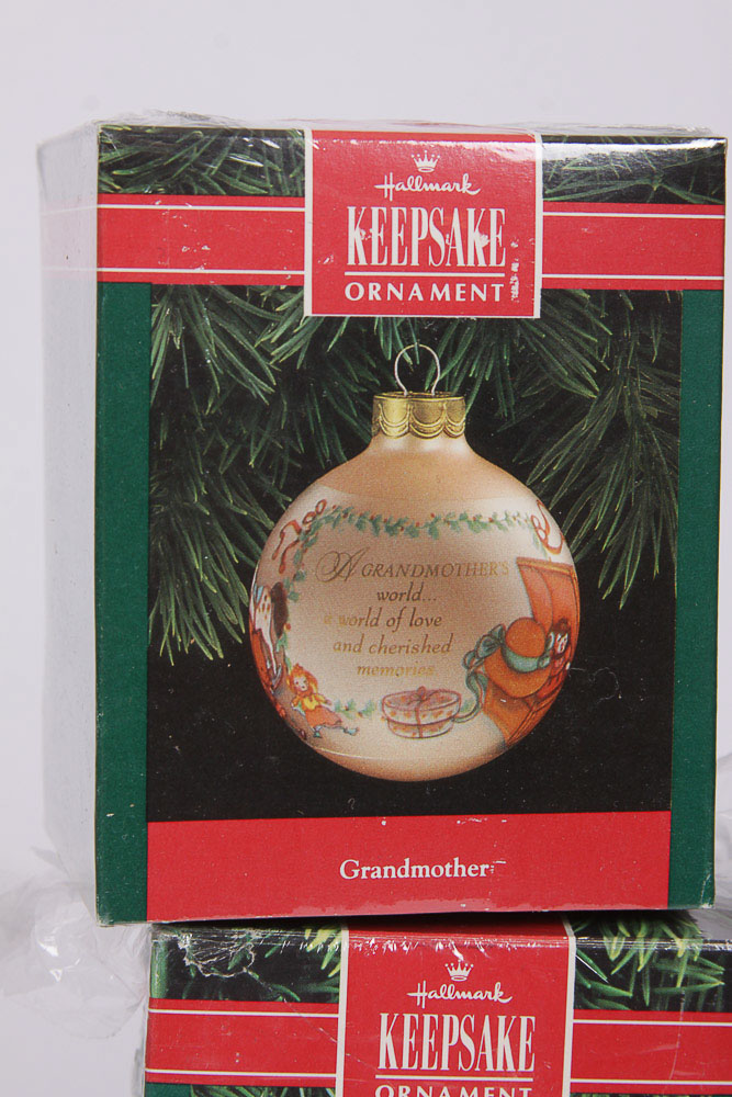 Hallmark Keepsake Glass Ball Ornaments