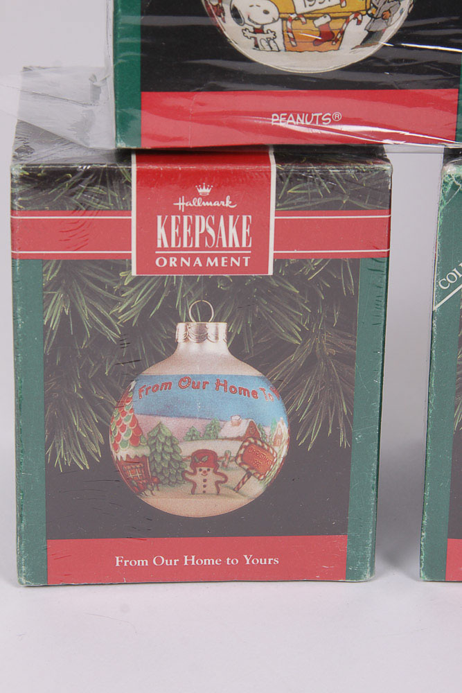 Hallmark Keepsake Glass Ball Ornaments