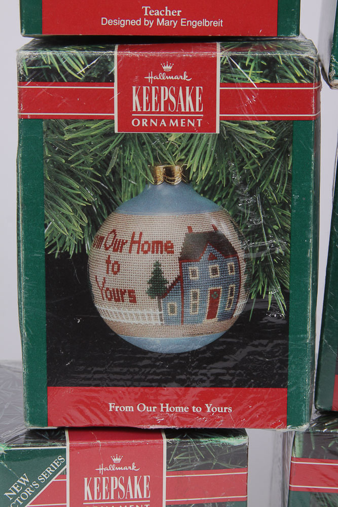 Hallmark Keepsake Glass Ball Ornaments