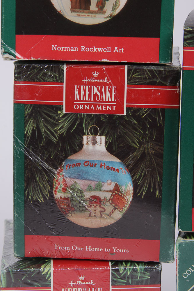 Hallmark Keepsake Glass Ball Ornaments