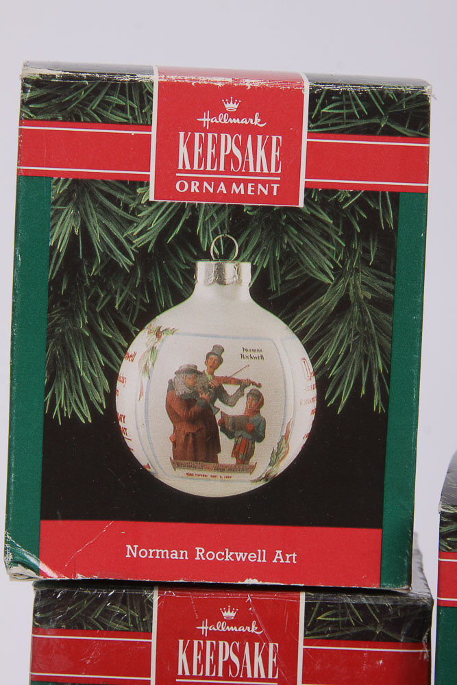 Hallmark Keepsake Glass Ball Ornaments