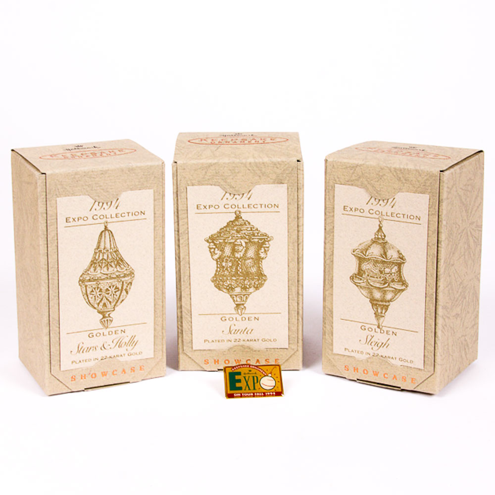 1994 Hallmark Expo Artist Showcase Collection Ornaments