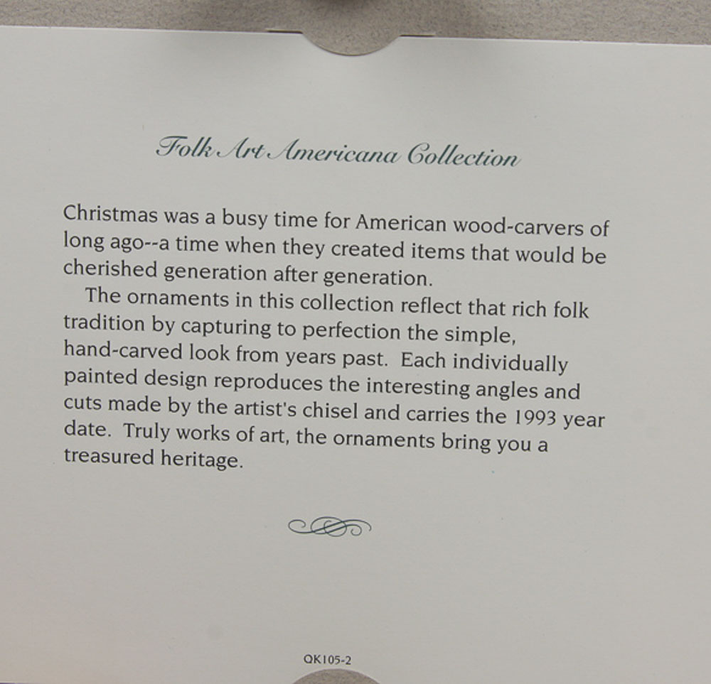 Vintage Hallmark Showcase Ornaments