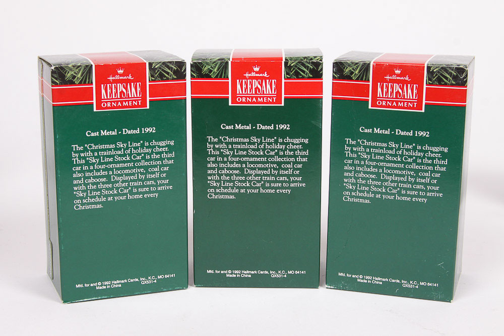 Hallmark Keepsake "Skyline Series" Holiday Ornaments