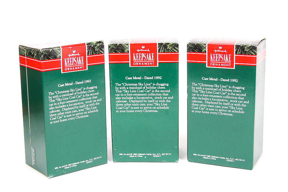 Hallmark Keepsake "Skyline Series" Holiday Ornaments