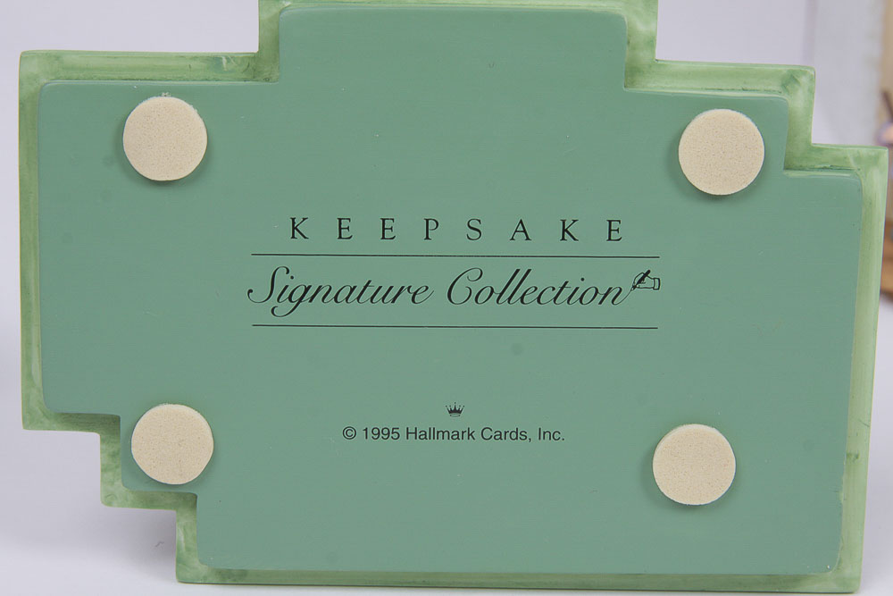 1995 and 1996Hallmark Keepsake Signature Collection Signed Pieces