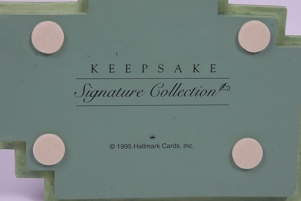 1995 and 1996Hallmark Keepsake Signature Collection Signed Pieces