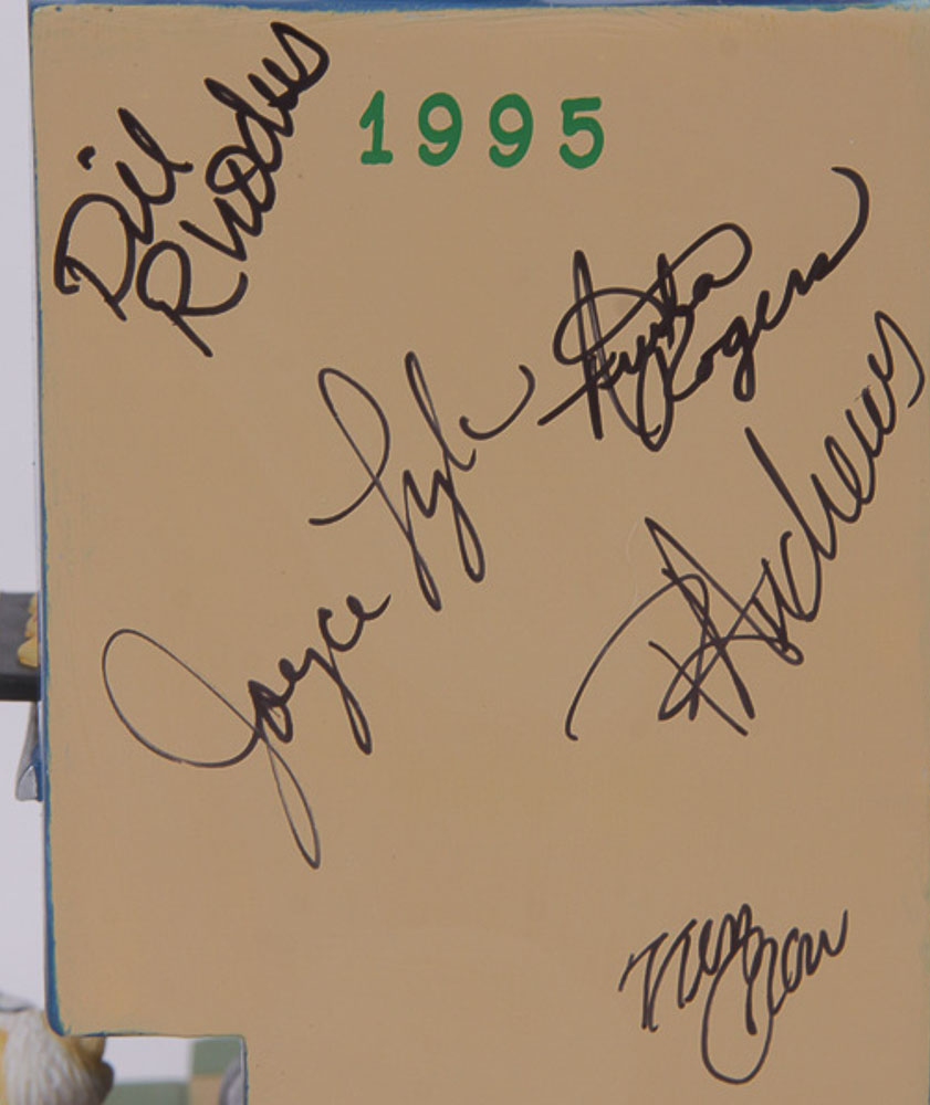 1995 and 1996Hallmark Keepsake Signature Collection Signed Pieces